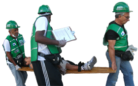 Equipe CERT - Nova Friburgo - RJ, 2012